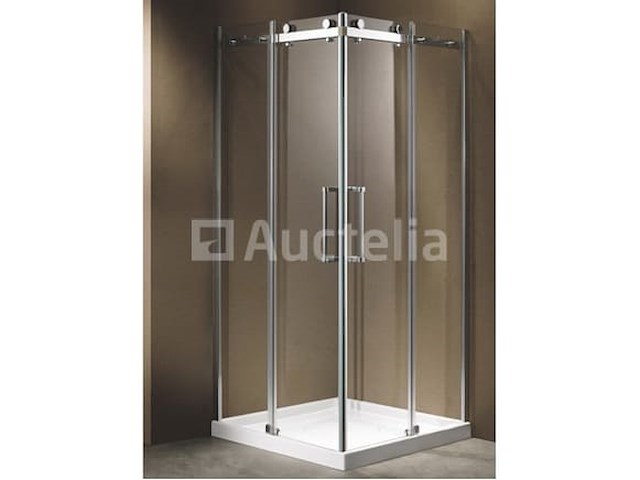 Douchecabine vierkant - 90x90x200 cm - incl. douchebak - afbeelding 1 van  1