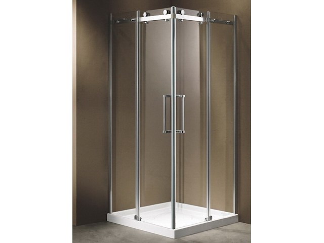 Douchecabine vierkant - 90x90x200 cm - incl. douchebak - afbeelding 1 van  1