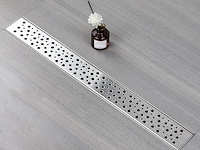 Douchegoot rvs 100cm ultraplat met sifon - afbeelding 5 van  7