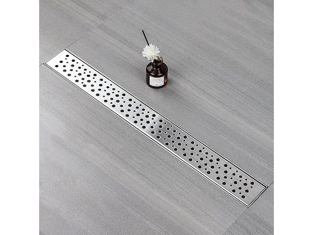 Douchegoot rvs 100cm ultraplat met sifon - afbeelding 5 van  7