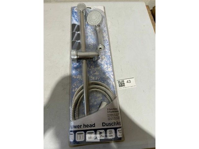 Douchekraan 7cm - afbeelding 2 van  3