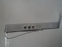 Douchepaneel rvs korver - afbeelding 2 van  4