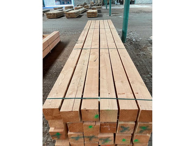 Douglas balken 150x150 mm (30x) - afbeelding 5 van  5
