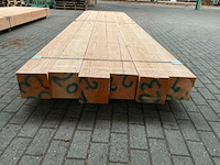 Douglas balken 200x200 mm (6x) - afbeelding 2 van  5