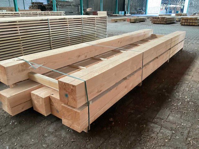 Douglas balken 200x200 mm (7x) - afbeelding 3 van  5