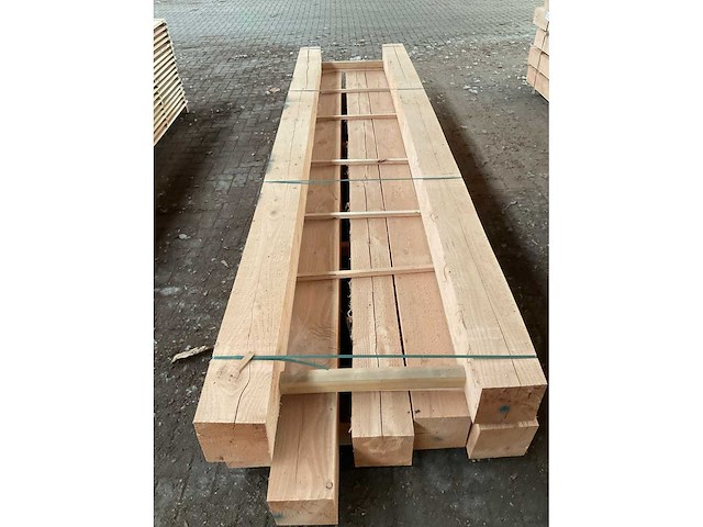 Douglas balken 200x200 mm (7x) - afbeelding 5 van  5