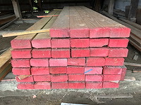 Douglas balken (40x) + divers grenen hout - afbeelding 2 van  9