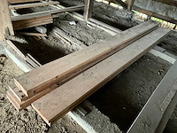 Douglas balken (40x) + divers grenen hout - afbeelding 7 van  9