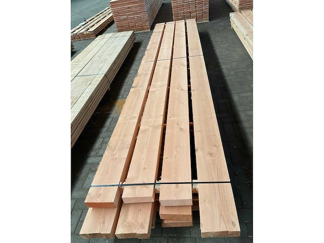 Douglas balken 75x220 mm (12x) - afbeelding 4 van  5