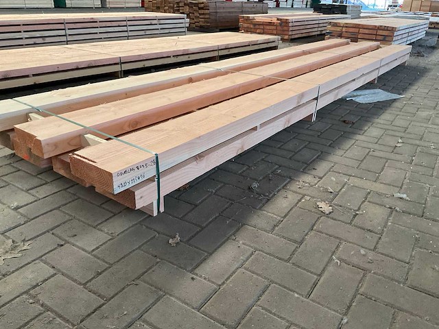 Douglas balken 75x220 mm (7x) - afbeelding 2 van  5