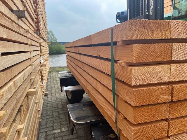 Douglas balken fijnbezaagd 3000x200x75mm (20x) - afbeelding 2 van  4