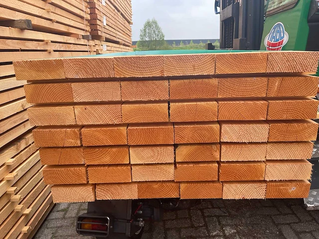 Douglas balken fijnbezaagd 3000x200x75mm (20x) - afbeelding 3 van  4