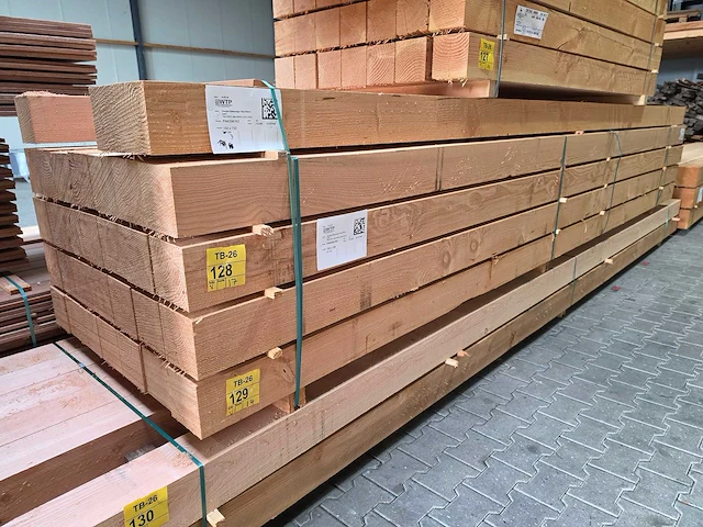 Douglas balken fijnbezaagd 5000x150x150mm (17x) - afbeelding 4 van  4
