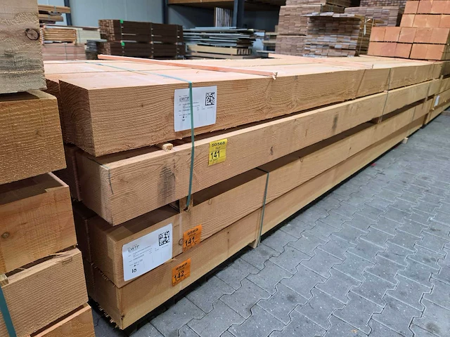 Douglas balken fijnbezaagd 5000x200x200mm (10x) - afbeelding 4 van  4