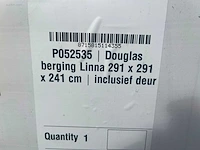 Douglas berging linna 291x291x241 cm tuindeco - afbeelding 5 van  6