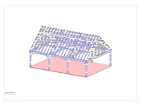 Douglas buitenkamer -carport 7x10 - afbeelding 9 van  15