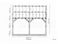 Douglas buitenkamer 4x5 - afbeelding 7 van  11