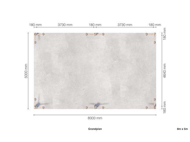 Douglas buitenkamer 5x8 - afbeelding 9 van  13