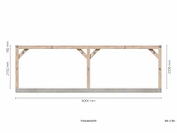 Douglas buitenkamer 5x8 - afbeelding 7 van  13