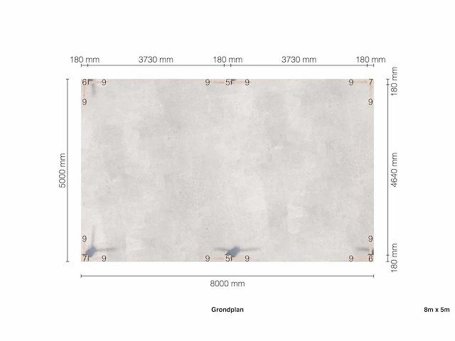 Douglas buitenkamer 5x8 - afbeelding 9 van  13