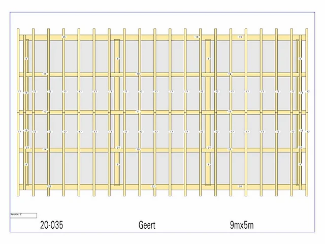 Douglas carport 5x9m - afbeelding 12 van  17