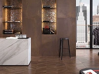 Douglas en jones metal corten mat vloertegel 29x34 cm 16,57 m² - afbeelding 1 van  6