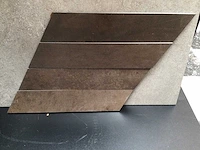 Douglas en jones metal corten mat vloertegel 29x34 cm 16,57 m² - afbeelding 3 van  6