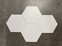 Douglas en jones vintage blanco hexagon mat 15x17 cm tegel 6,84 m²
