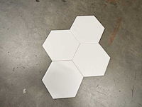Douglas en jones vintage blanco hexagon mat 15x17 cm tegel 6,84 m² - afbeelding 3 van  7