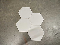 Douglas en jones vintage blanco hexagon mat 15x17 cm tegel 6,84 m² - afbeelding 4 van  7