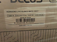 Douglas en jones vintage blanco hexagon mat 15x17 cm tegel 6,84 m² - afbeelding 6 van  7