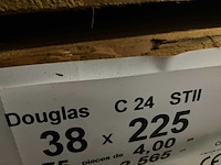 Douglas houtspanten 4 meter lengte (40x) - afbeelding 2 van  12