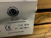 Douglas houtspanten 4 meter lengte (40x) - afbeelding 3 van  12