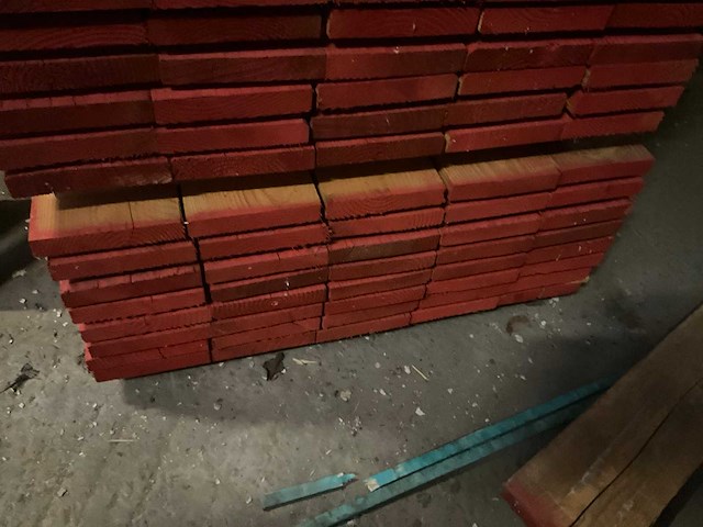 Douglas houtspanten 4 meter lengte (40x) - afbeelding 9 van  12