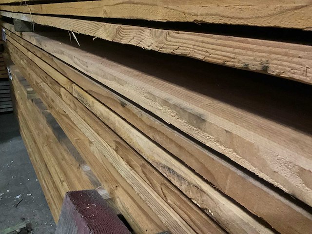 Douglas houtspanten 4 meter lengte (40x) - afbeelding 5 van  11