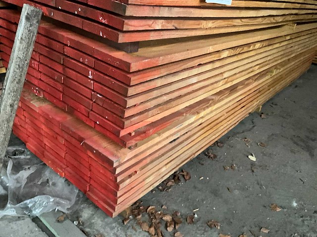 Douglas houtspanten 5 meter lengte (33x) - afbeelding 1 van  9
