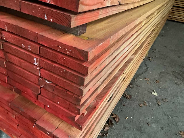 Douglas houtspanten 5 meter lengte (33x) - afbeelding 9 van  9
