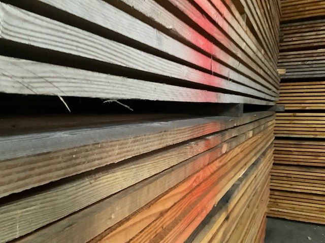 Douglas houtspanten 5 meter lengte (40x) - afbeelding 9 van  9