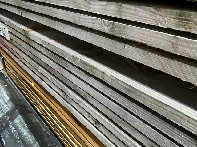 Douglas houtspanten 6,10 meter lengte (35x) - afbeelding 1 van  11