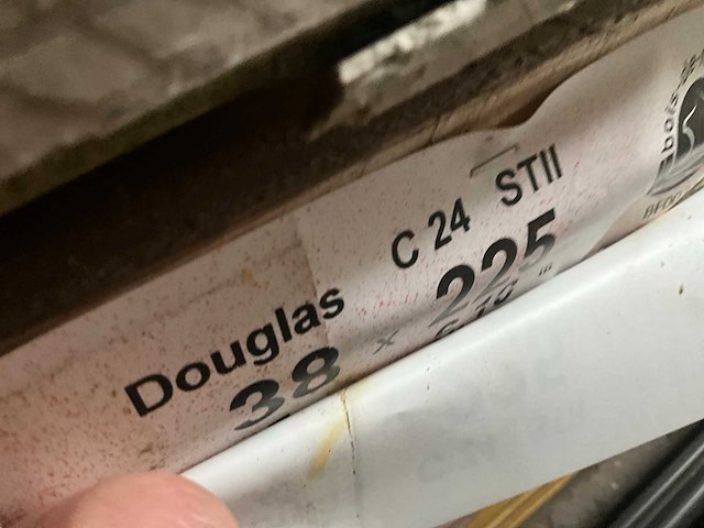 Douglas houtspanten 6,10 meter lengte (35x) - afbeelding 11 van  12