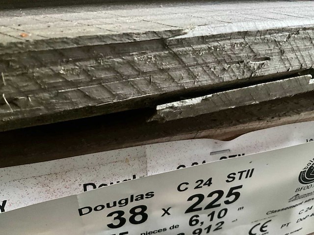 Douglas houtspanten 6,10 meter lengte (35x) - afbeelding 12 van  12