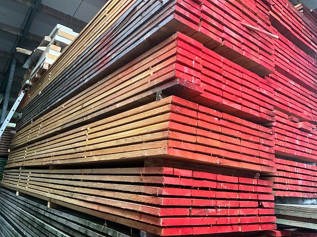 Douglas houtspanten 6,10 meter lengte (35x) - afbeelding 2 van  12