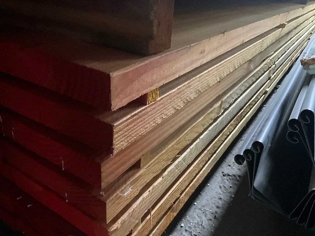 Douglas houtspanten 6,10 meter lengte (35x) - afbeelding 2 van  7