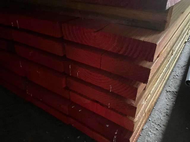 Douglas houtspanten 6,10 meter lengte (35x) - afbeelding 4 van  7