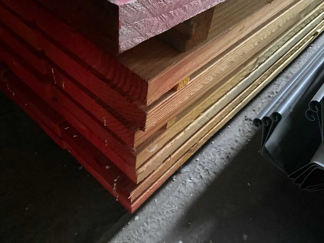 Douglas houtspanten 6,10 meter lengte (35x) - afbeelding 7 van  7