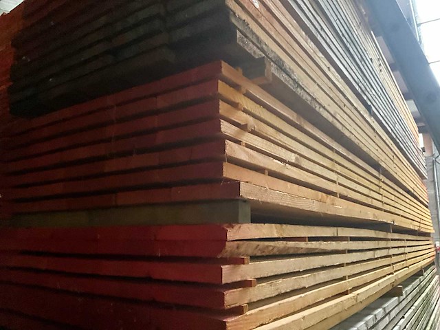 Douglas houtspanten 6,10 meter lengte (40x) - afbeelding 1 van  14