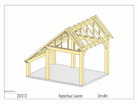 Douglas kapschuur/poolhouse 3x4 - afbeelding 6 van  12