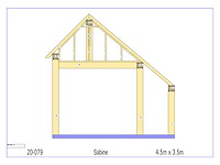 Douglas kapschuur/poolhouse - afbeelding 10 van  15