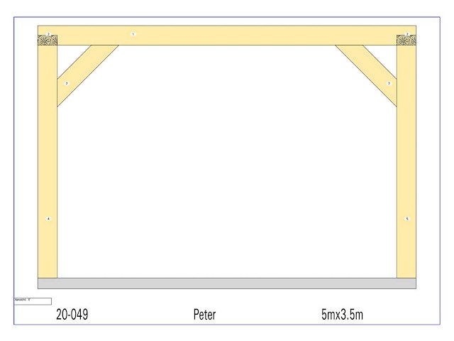Douglas paviljoen 3,50x5 - afbeelding 6 van  8