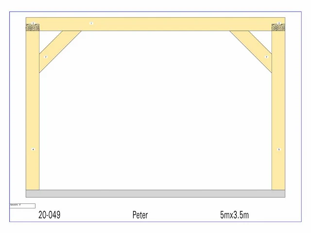 Douglas paviljoen 3,50x5 - afbeelding 11 van  15